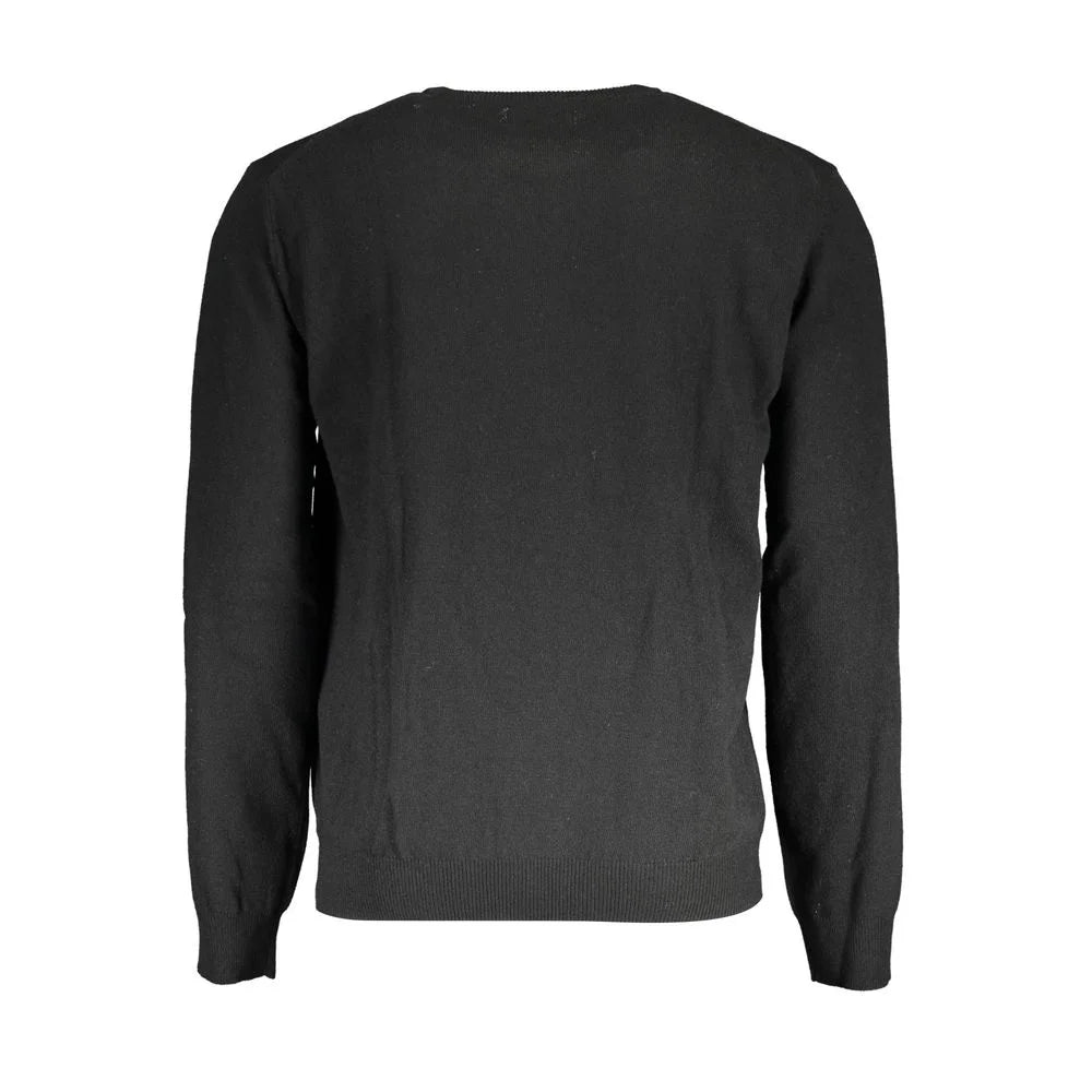 La Martina Black Wool Sweater - Sweaters