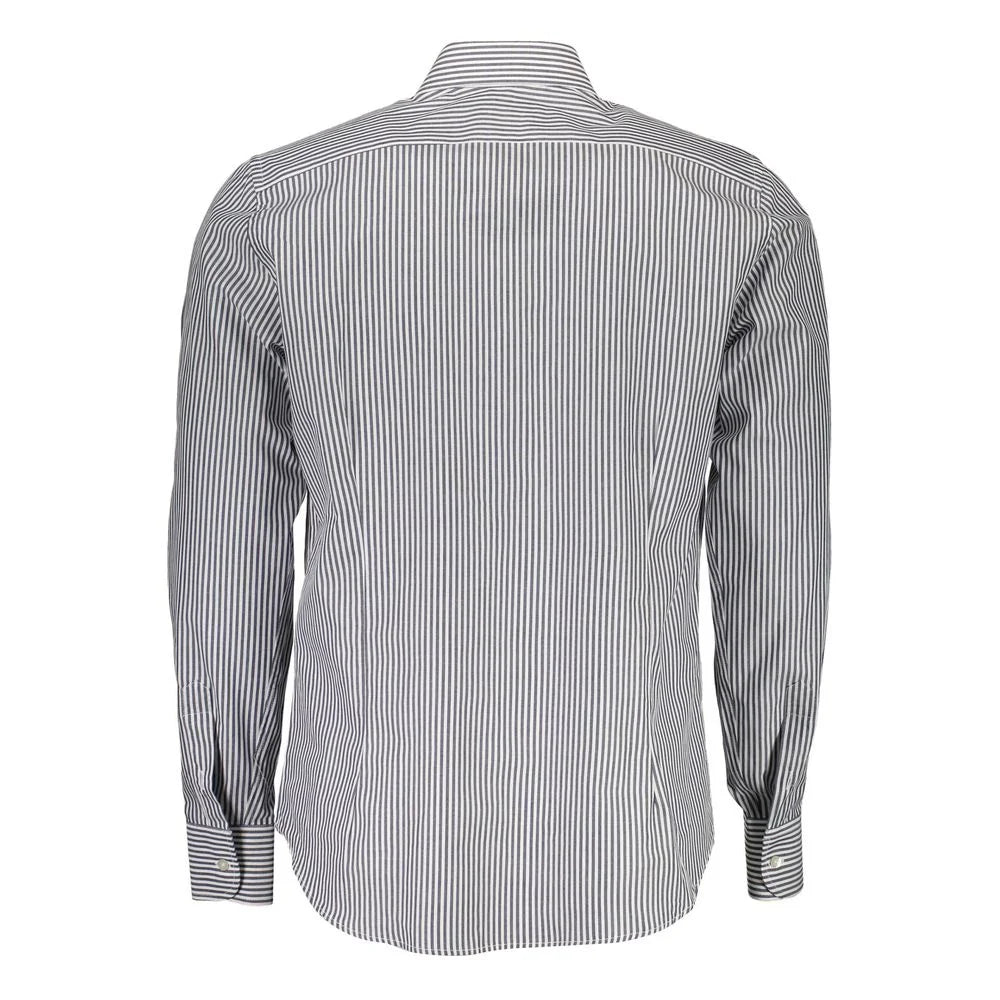 La Martina Blue Cotton Men Shirt - Shirts