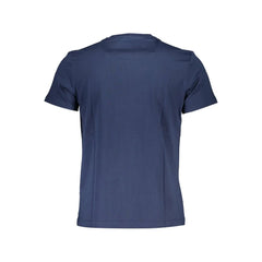 La Martina Blue Cotton Men T-Shirt - T-Shirts