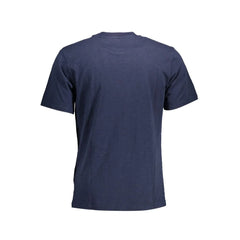 La Martina Blue Cotton Men T-Shirt - T-Shirts