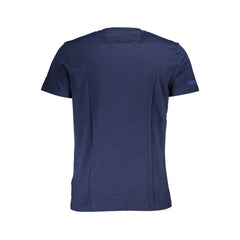 La Martina Blue Cotton Men TShirt - T-Shirts
