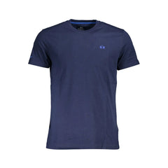 La Martina Blue Cotton Men TShirt - T-Shirts
