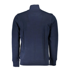 La Martina Blue Cotton Men’s Sweater - M - Sweatshirts