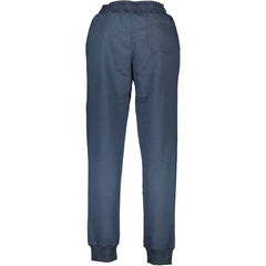 La Martina Blue Cotton Pant - Joggers