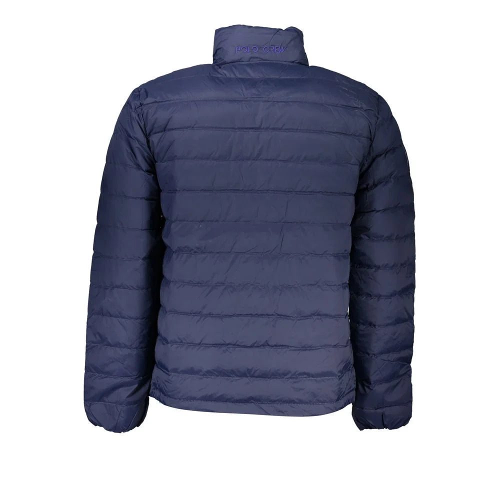 La Martina Blue Polyamide Men Jacket