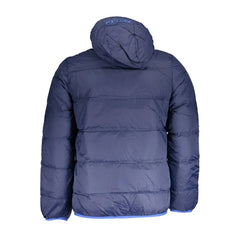 La Martina Blue Polyamide Men Jacket - Puffer Jackets