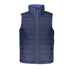 La Martina Blue Polyamide Men Jacket - Vests