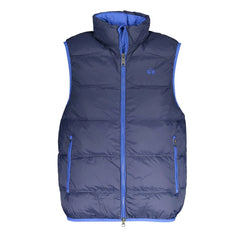 La Martina Blue Polyamide Men Jacket - Vests