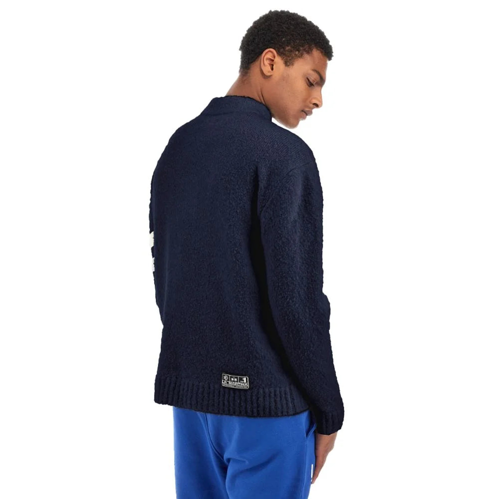 La Martina Blue Polyamide Sweater - Sweaters
