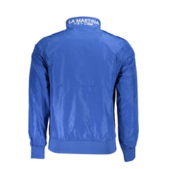 La Martina Blue Polyester Men’s Jacket