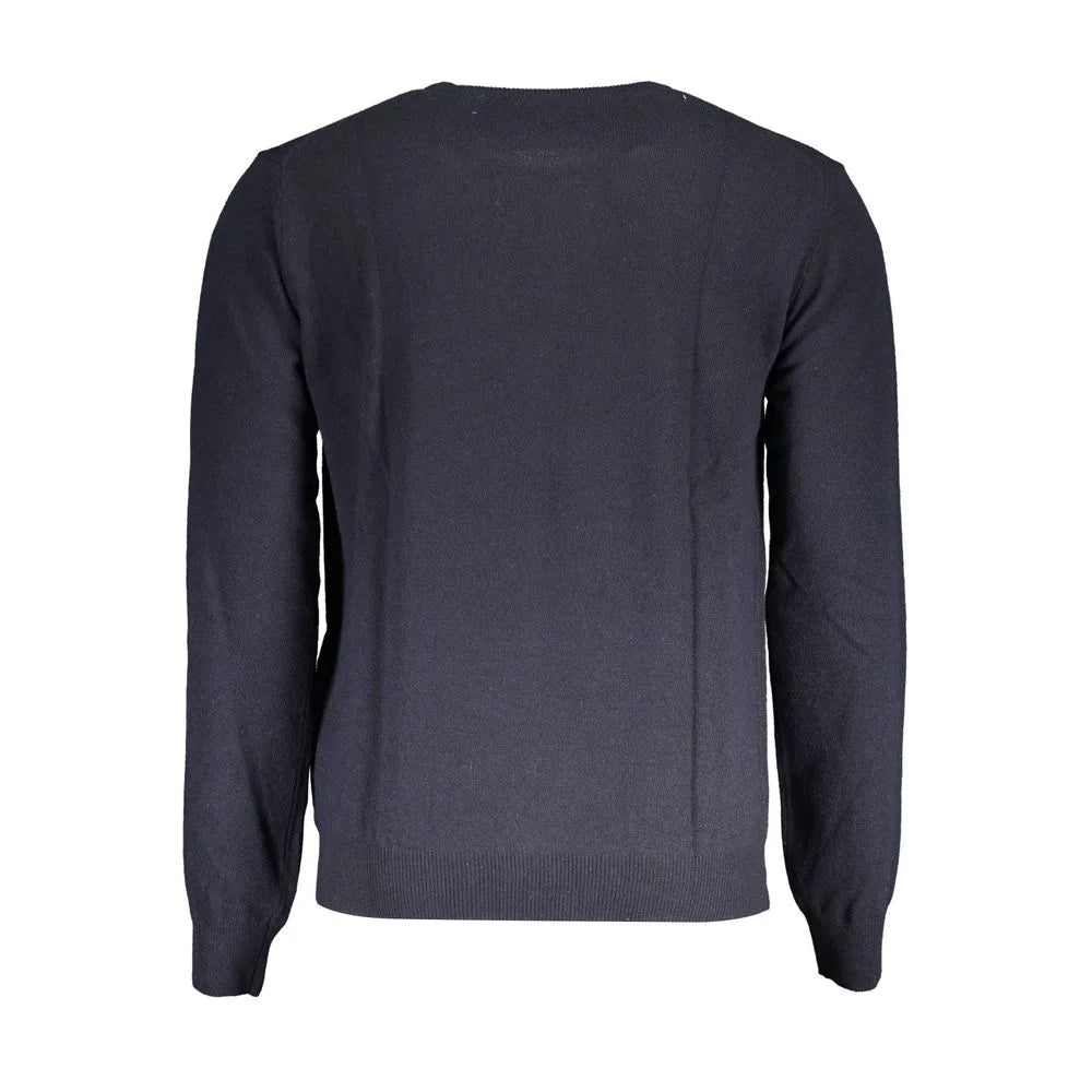 La Martina Blue Wool Sweater - Sweaters