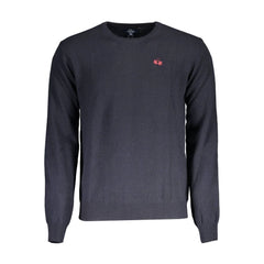 La Martina Blue Wool Sweater - Sweaters