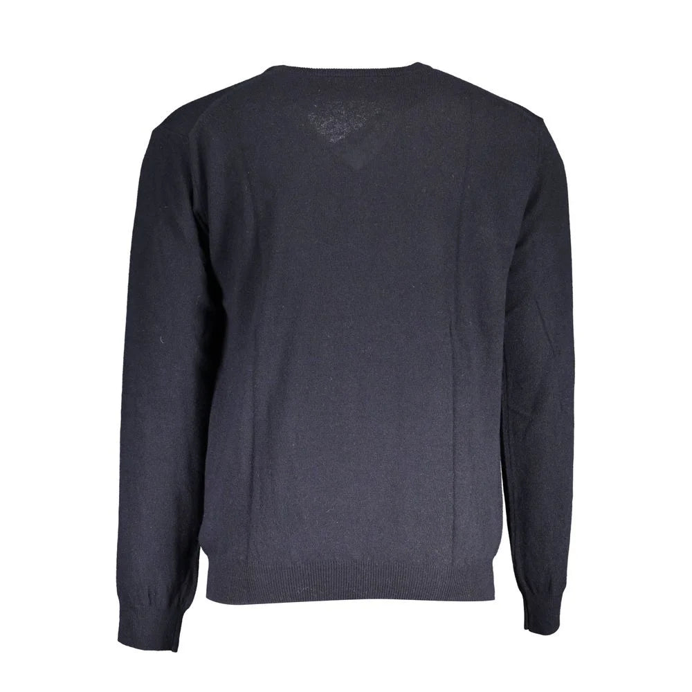 La Martina Blue Wool Sweater - Sweaters
