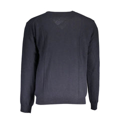La Martina Blue Wool Sweater - Sweaters