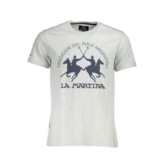 La Martina Brown Cotton Men T-Shirt - T-Shirts