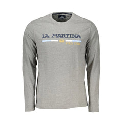 La Martina Brown Cotton Men T-Shirt - T-Shirts