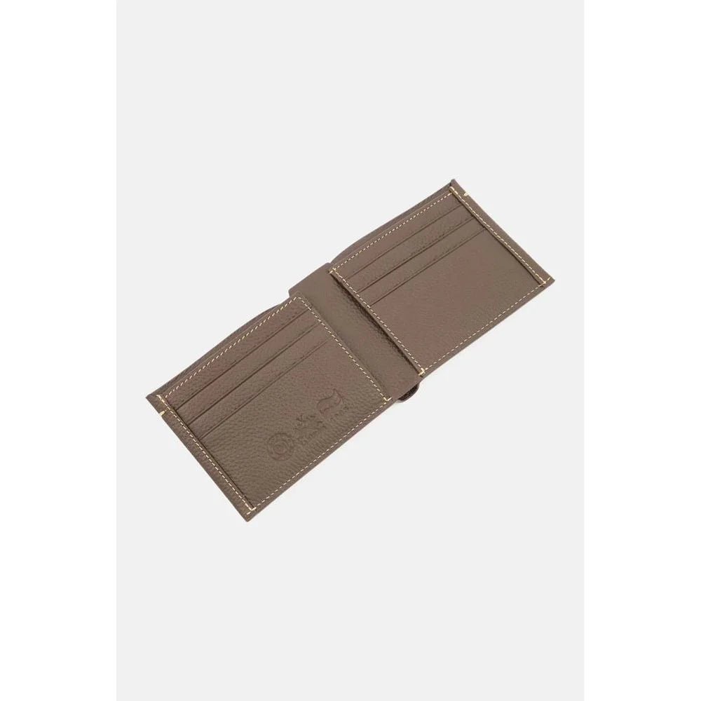 La Martina Brown Cowhide Wallet