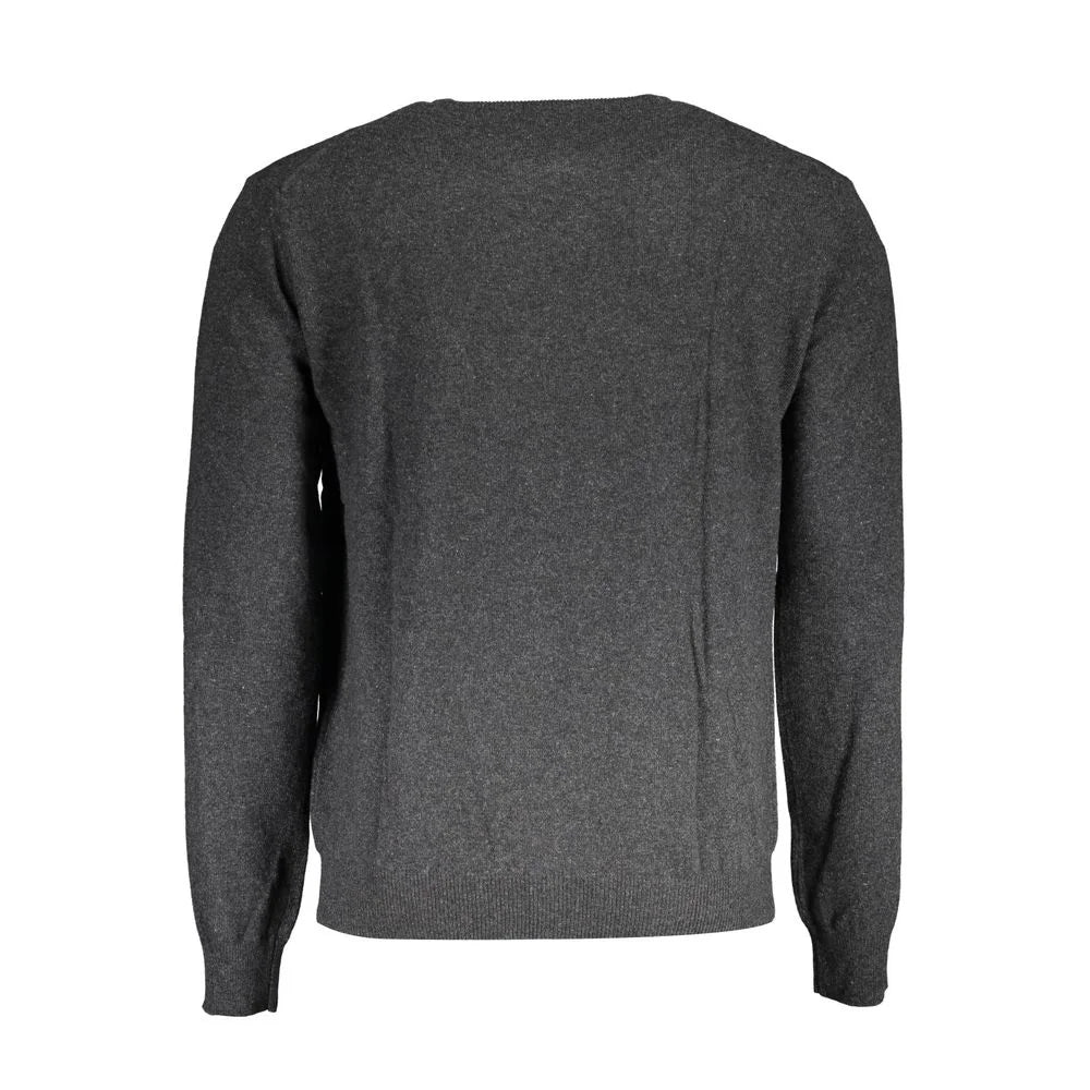 La Martina Brown Wool Men Sweater - Sweaters