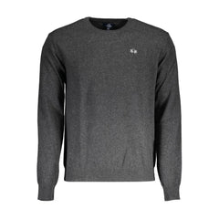 La Martina Brown Wool Men Sweater - Sweaters