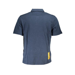 La Martina Classic Short-Sleeved Blue Polo - Polos