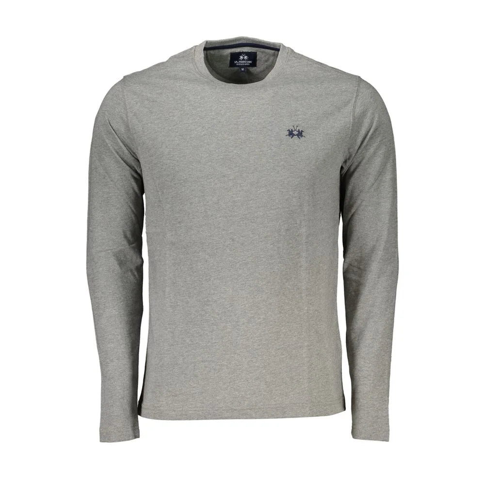 La Martina Elegant Long-Sleeved Crew Neck Tee - T-Shirts