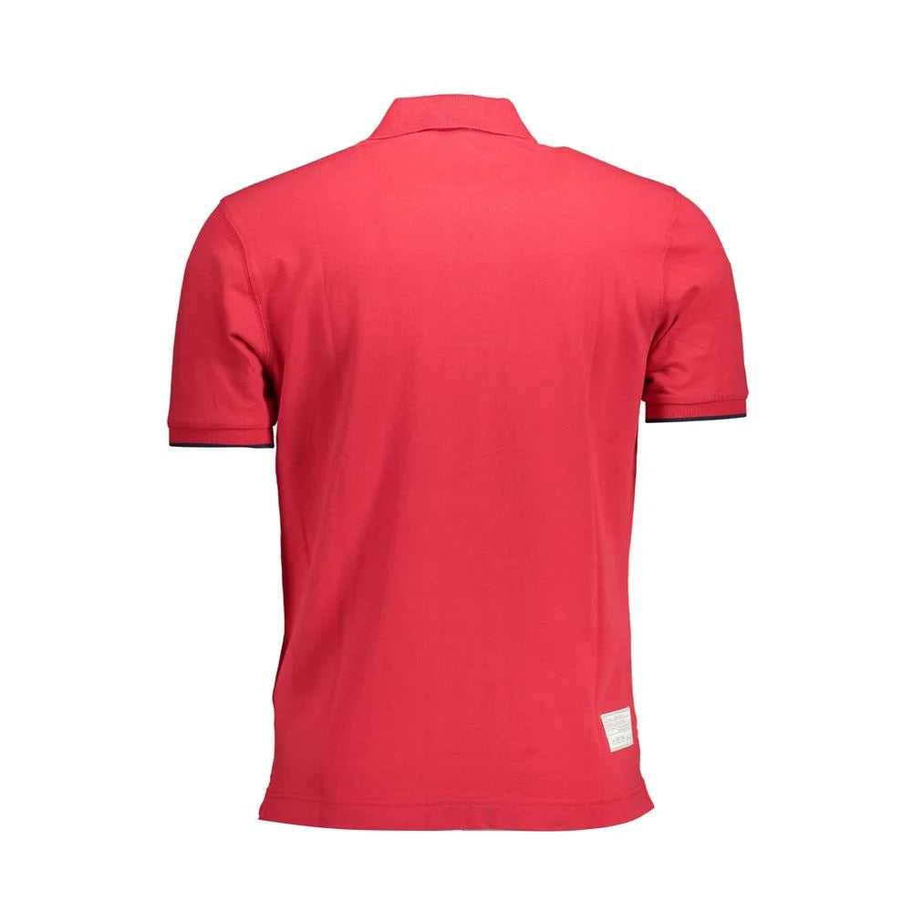 La Martina Elegant Pink Polo: Casual Luxury for Men - Polos