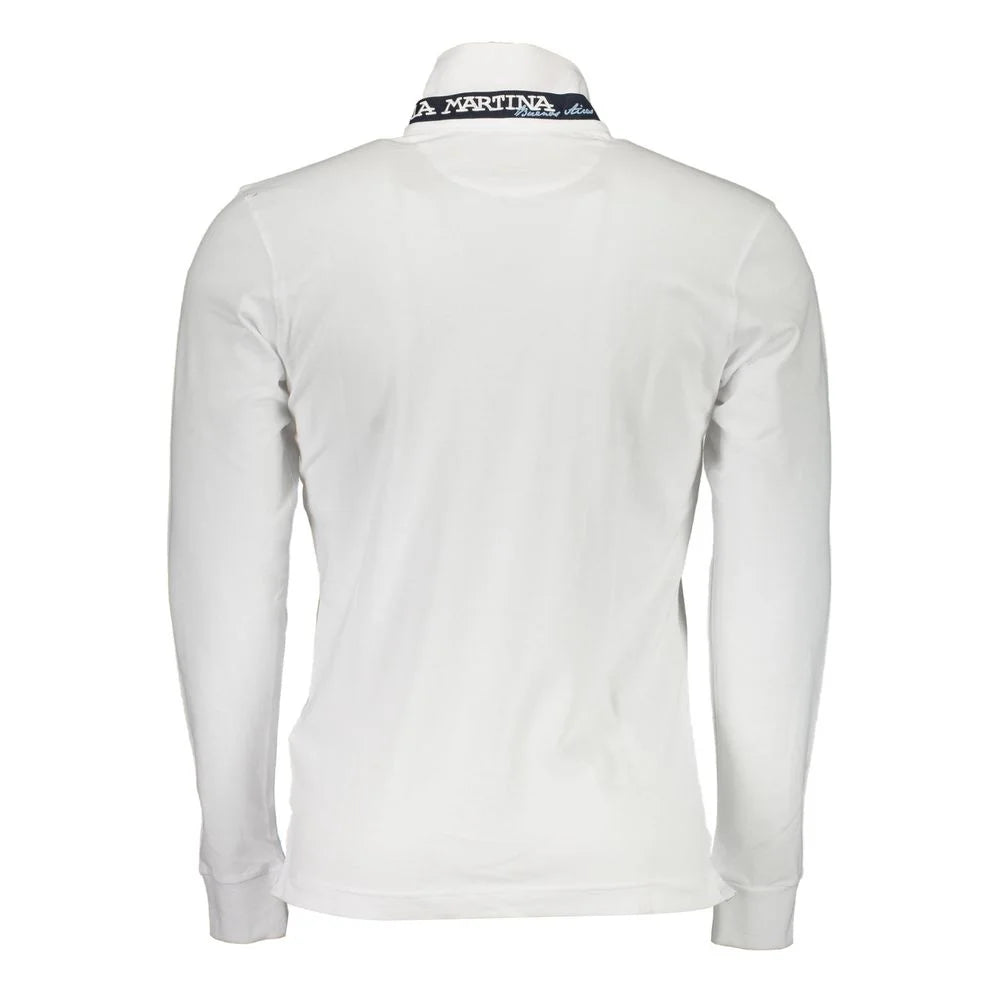 La Martina Elegant Slim Fit Polo with Embroidery Details - Polos