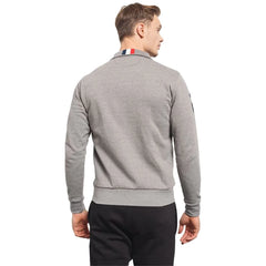La Martina Gray Cotton Men’s Sweater - Sweatshirts