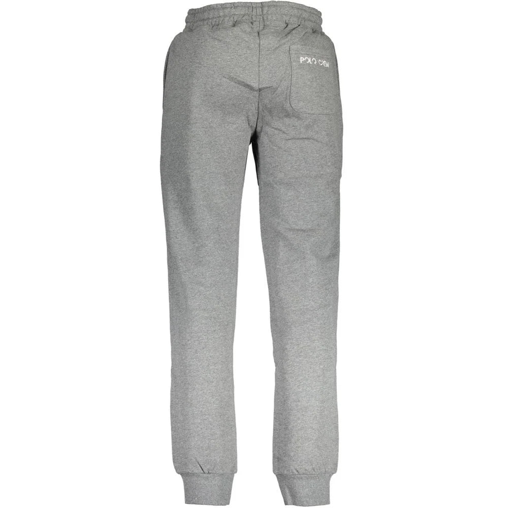 La Martina Gray Cotton Pant - Joggers