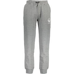 La Martina Gray Cotton Pant - Joggers