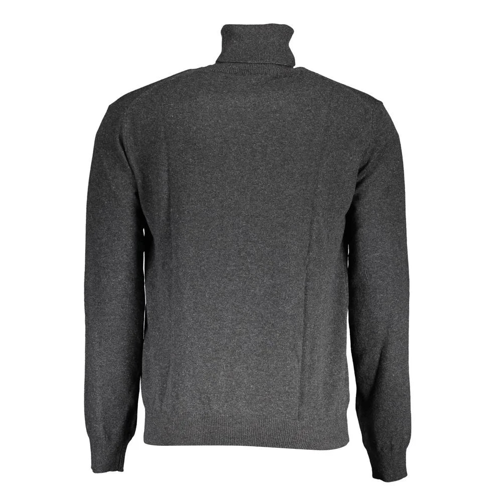 La Martina Gray Wool Sweater - Sweaters
