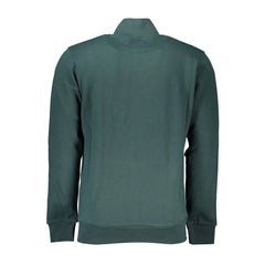 La Martina Green Cotton Men Sweater