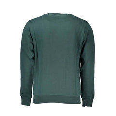 La Martina Green Cotton Men Sweater - Sweatshirts
