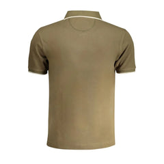 La Martina Green Cotton Polo Shirt - Polos