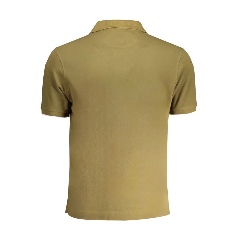 La Martina Green Cotton Polo Shirt - Polos