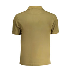 La Martina Green Cotton Polo Shirt - Polos