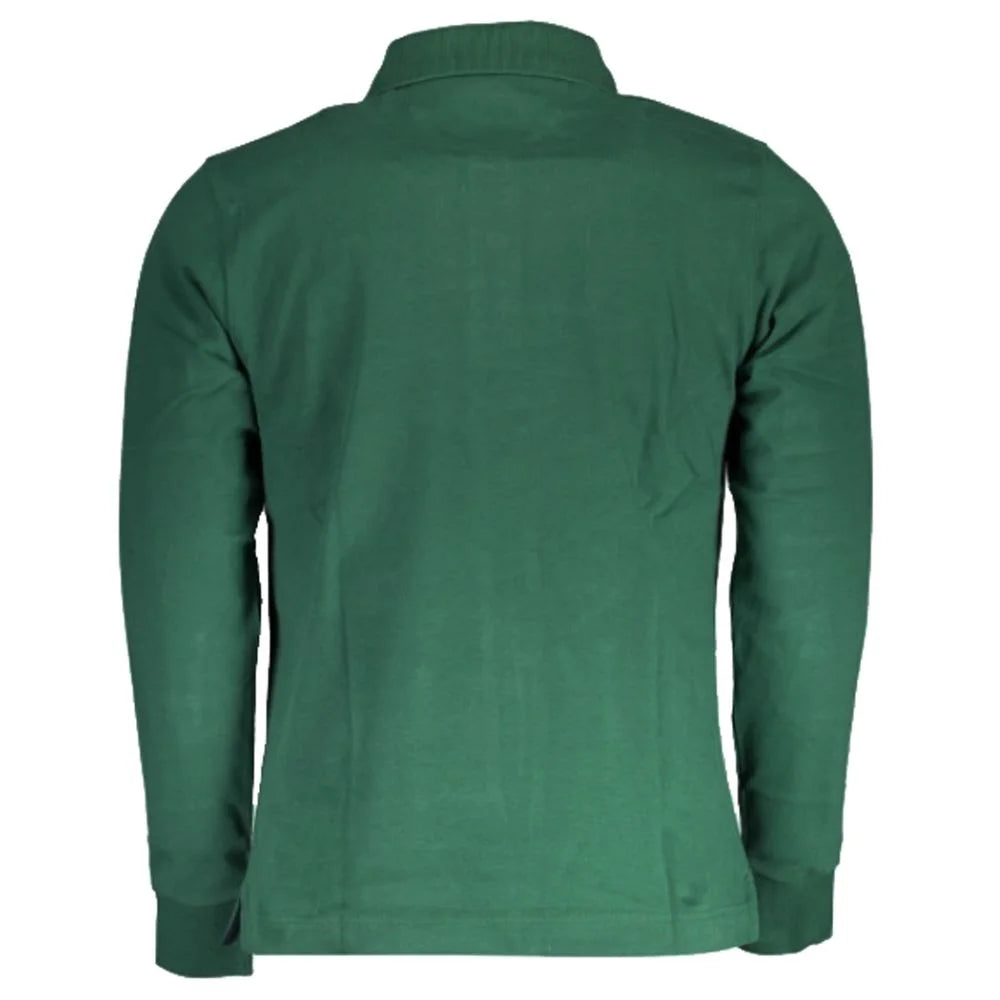 La Martina Green Cotton Polo Shirt - XXL - Polos