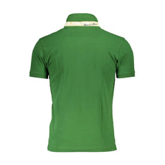 La Martina Sleek Green Slim Fit Polo with Contrast Detail - L - Polos