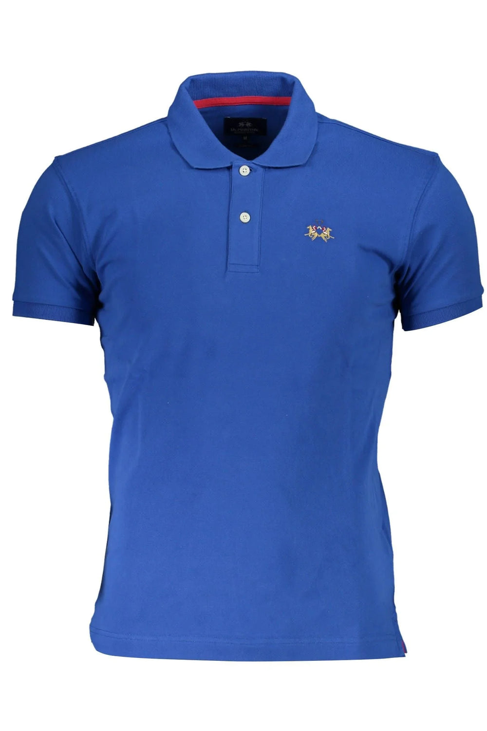 La Martina Slim Fit Embroidered Polo with Contrast Details - L - Polos