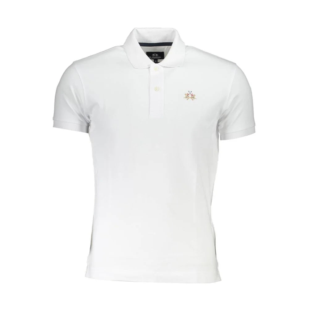 La Martina Sophisticated Slim Fit Polo with Contrast Details - Polos
