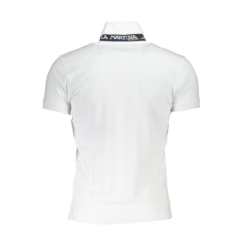 La Martina Sophisticated Slim Fit Polo with Contrast Details - Polos