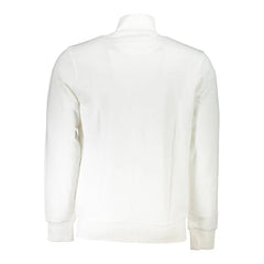 La Martina White Cotton Men Sweater - M