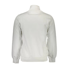 La Martina White Cotton Men Sweater - Sweatshirts