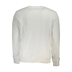 La Martina White Cotton Men Sweater - XL - Sweatshirts