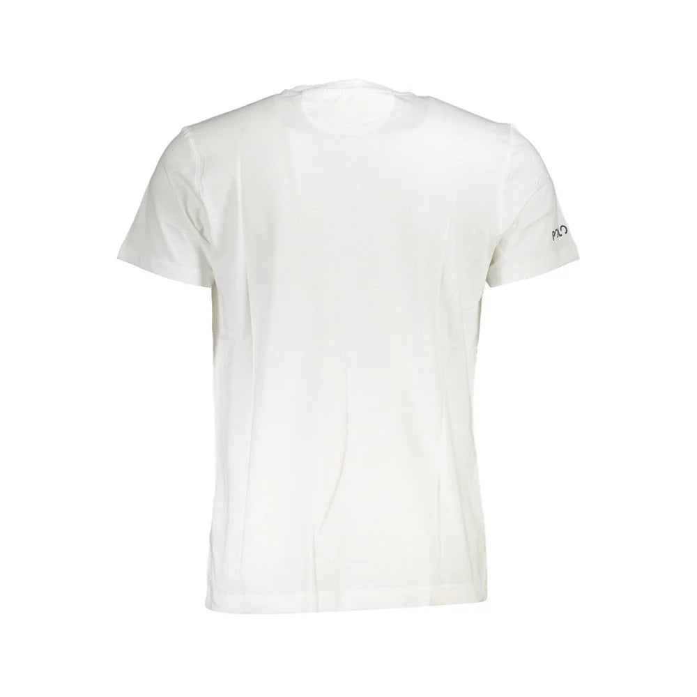 La Martina White Cotton Men T-Shirt - T-Shirts