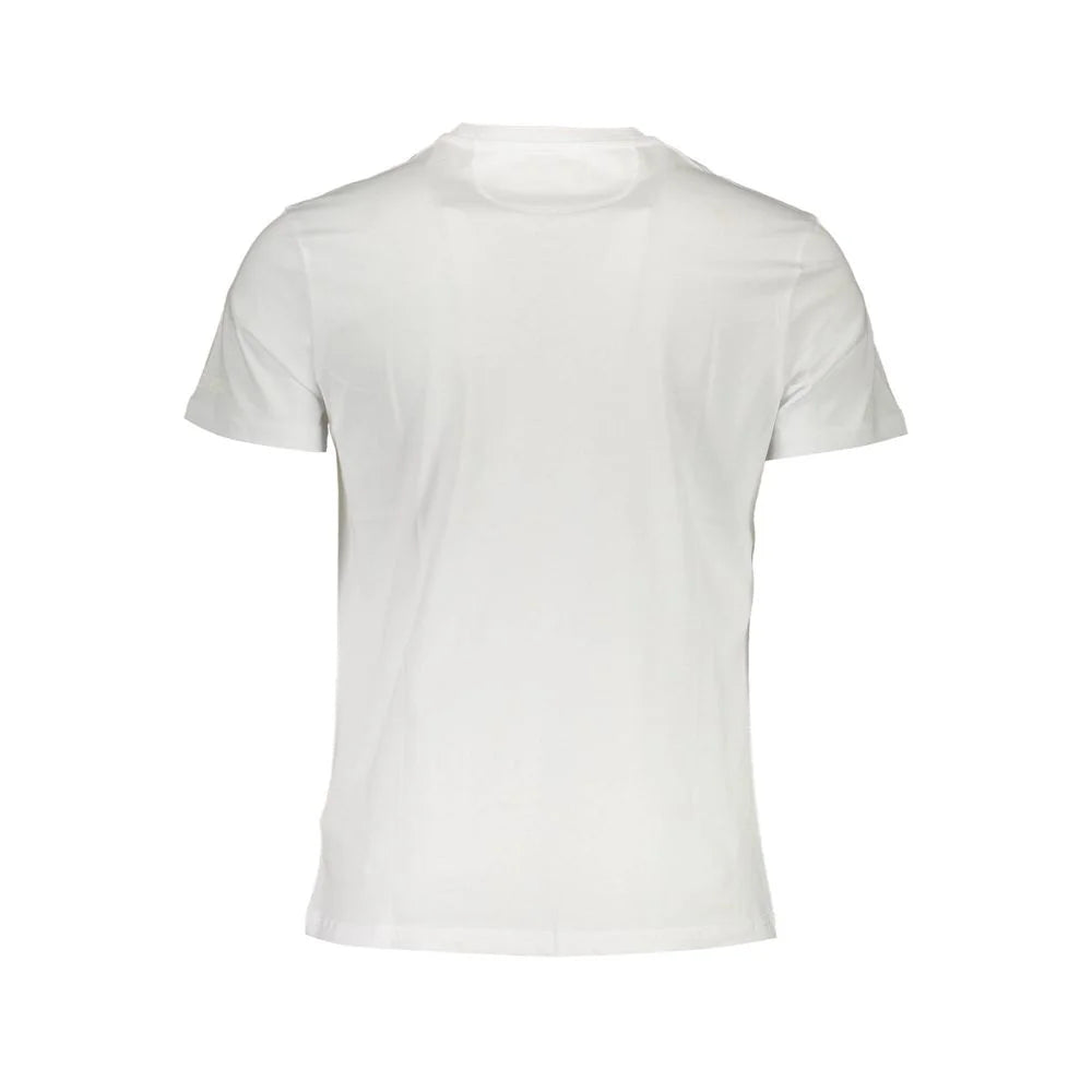 La Martina White Cotton Men T-Shirt - T-Shirts
