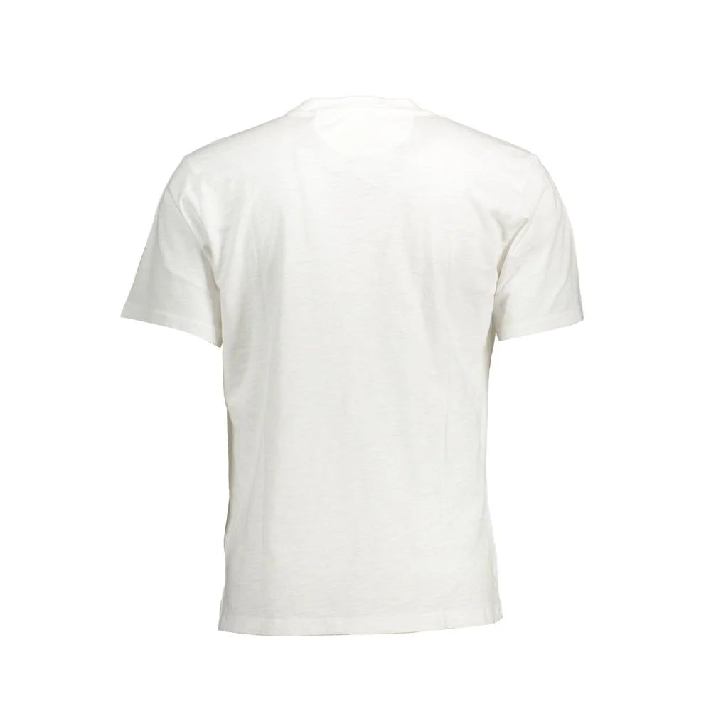 La Martina White Cotton Men T-Shirt - T-Shirts
