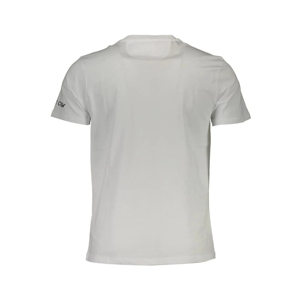La Martina White Cotton Men T-Shirt - XL - T-Shirts