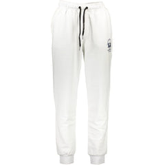 La Martina White Cotton Pant