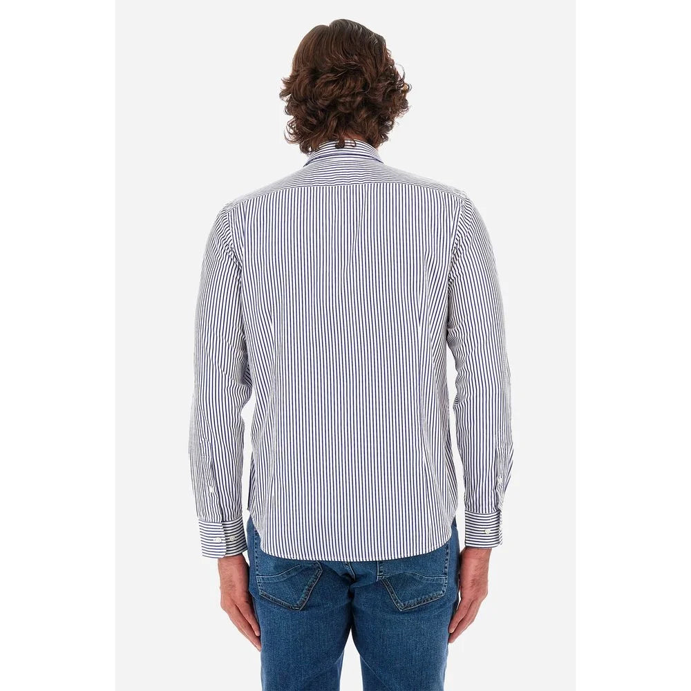 La Martina White Cotton Shirt - Shirts